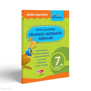 7. Sınıf Zihin Çalıştıran Eğlenceli Kanguru Matematik Soruları