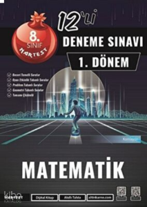 8. Sınıf 1. Dönem Mod 12 Matematik Deneme Sınavı (kampanyalı)