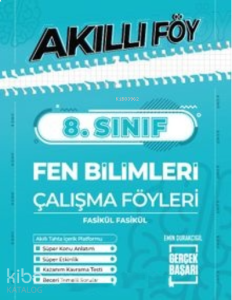 8. Sınıf;Akıllı Föy Fen Bilimleri Çalışma Föyleri Fasikül Fasikül