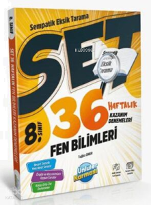 8. Sınıf Fen Bilimleri 36 Haftalık Kazanım Denemeleri