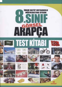 8. Sınıf Görsel Arapça Test Kitabı; İmam Hatip Ortaokulları Müfredatına Uygun