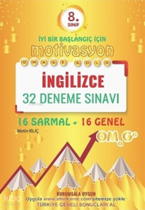 8. Sınıf İngilizce Gold 32 Deneme