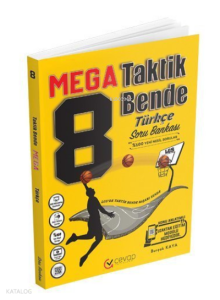 8.Sınıf LGS MEGA Taktik Bende Türkçe Soru Bankası Cevap Yayınları