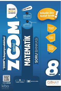 8.Sınıf LGS Yeni Zoom Matematik Soru Bankası