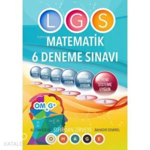 8. Sınıf Omage Matematik 6 Deneme Sınavı