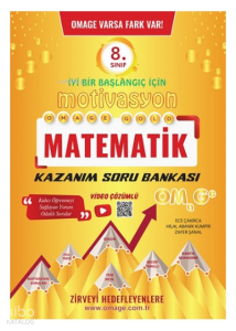 8. Sınıf Omage Motivasyonn Matematik Soru Bankası