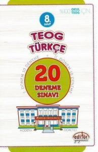 8. Sınıf TEOG Türkçe 20 Deneme Sınavı