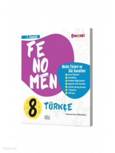 8. Sınıf Türkçe 7. Fasikül (Metin Türleri Ve Söz Sanatları)