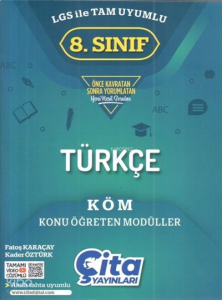 8.Sınıf Türkçe (Köm) Konu Öğreten Modüller