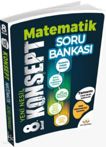 8. Sınıf Yeni Nesil Konsept Matematik Soru Bankası