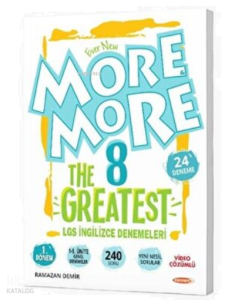 8 The Greatest 1. Dönem LGS İngilizce Genel Denemeler