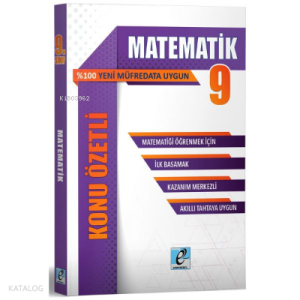 9. Sınıf Matematik Konu Özetli Soru Bankası
