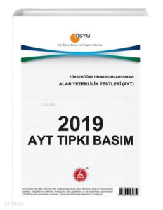 A Yayınları Ayt 2019 Çıkmış Sorular -2021
