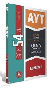 A Yayınları AYT Edebiyat Son 54 Yılın Çıkmış Soruları ve Ayrıntılı Çözümleri A 