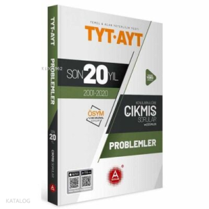 A Yayınları Tyt Ayt Problemler Son 20 Yıl Çıkm -2021