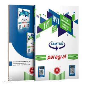 A Yayınları Tyt Ayt Tamtur Paragraf Soru Bankası -2021