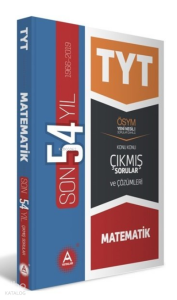 A Yayınları Tyt Mat.Son 54 Yıl Tam.Çöz.Konu Konu Çık.Sor.2020*
