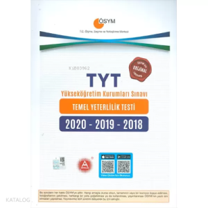 A Yayınları Tyt Tıpkı Basım Seti (2018-2019-2020) -2021