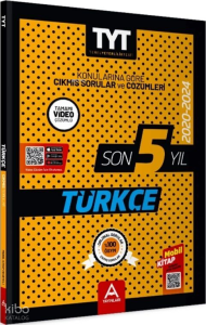 A Yayınları TYT Türkçe Son 5 Yıl Çıkmış Sorular