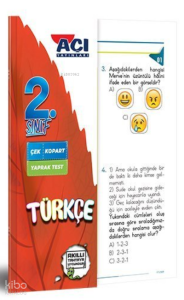 Açı Yayınları 2.Sınıf Türkçe Çek Kopart Yaprak Test
