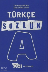 Açı Yayınları Türkçe Sözlük