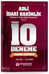 Adli ve İdari Hakim Adayları Tarih Tamamı Çözümlü 10 Deneme