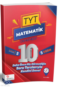 Akca Yayınları TYT 10'lu Matematik Denemesi
