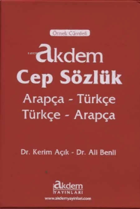 Akdem Cep Sözlük; Arapça Türkçe - Türkçe Arapça