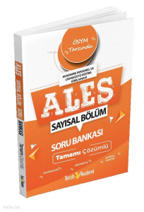 Ales Sayısal Tamamı Çözümlü Soru Bankası