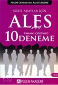 ALES Tamamı Çözümlü 10 Deneme (Sözel Adaylar için)