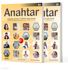 Anahtar B1 - Yabancılar için Türkçe Öğretim Seti;Ders Kitabı + Çalışma Kitabı + Z-Kitap Uyumlu