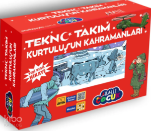 Analiz Yayıncılık Tekno Takım Kurtuluşun Kahramanları 10'lu Hikaye Seti + Değerlendirme Testİ