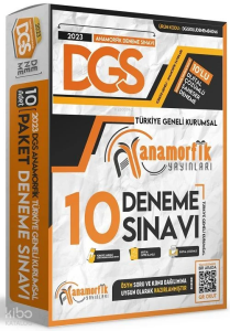 Anamorfik DGS 10 Türkiye Geneli Kurumsal Deneme Dijital Çözümlü