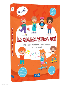 Anetil – İlk Okuma Yazma Seti  10 Kitap Set