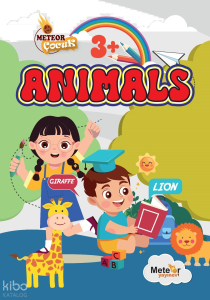 Animals (Hayvanlar) ;Türkçe – İngilizce Boyama Kitabı