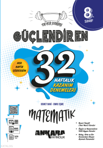 Ankara Yayınları 8.Sınıf Güçlendiren Matematik