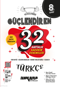 Ankara Yayınları 8.Sınıf Güçlendiren Türkçe