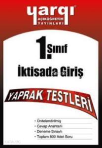 AÖF 1.Sınıf İktisada Giriş Yaprak Testleri