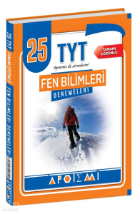 Apotemi Yayınları TYT Fen Bilimleri 25 Deneme