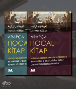 Arapça Hocalı Kitap (2 Cilt Takım) Yeni Başlayanlar İçin Kendi Kendine Arapça Öğretimi