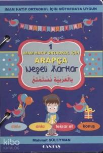 Arapça Neşeli Kartlar 1 (Cd'li); İmam Hatip Ortaokul İçin