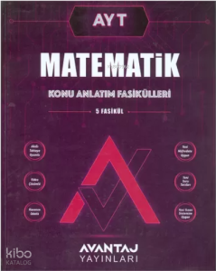 Avantaj Kurumsal Ayt Matematik Konu Anlatım Fasikülleri