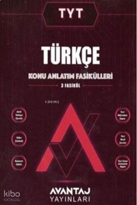 Avantaj Yayınları TYT Türkçe Konu Anlatım Fasikülleri