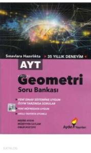 Aydın Yayınları AYT Geometri Soru Bankası Aydın 