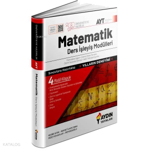 Aydın Yayınları Üniversiteye Hazırlık AYT Matematik Ders İşleyiş Modülleri