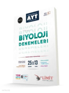 AYT 25'li Biyoloji Deneme