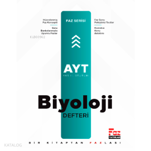 Ayt Biyoloji Defteri