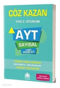 AYT Sayısal 5 li Deneme Sınavı Çöz Kazan Yayınları