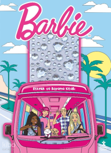 Barbie – Taşlı Çıkartmalarla Etkinlik ve Boyama Kitabı