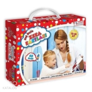 Bebek Zeka Kartları 12-36 Ay Sağ Beyin Zeka Kartları